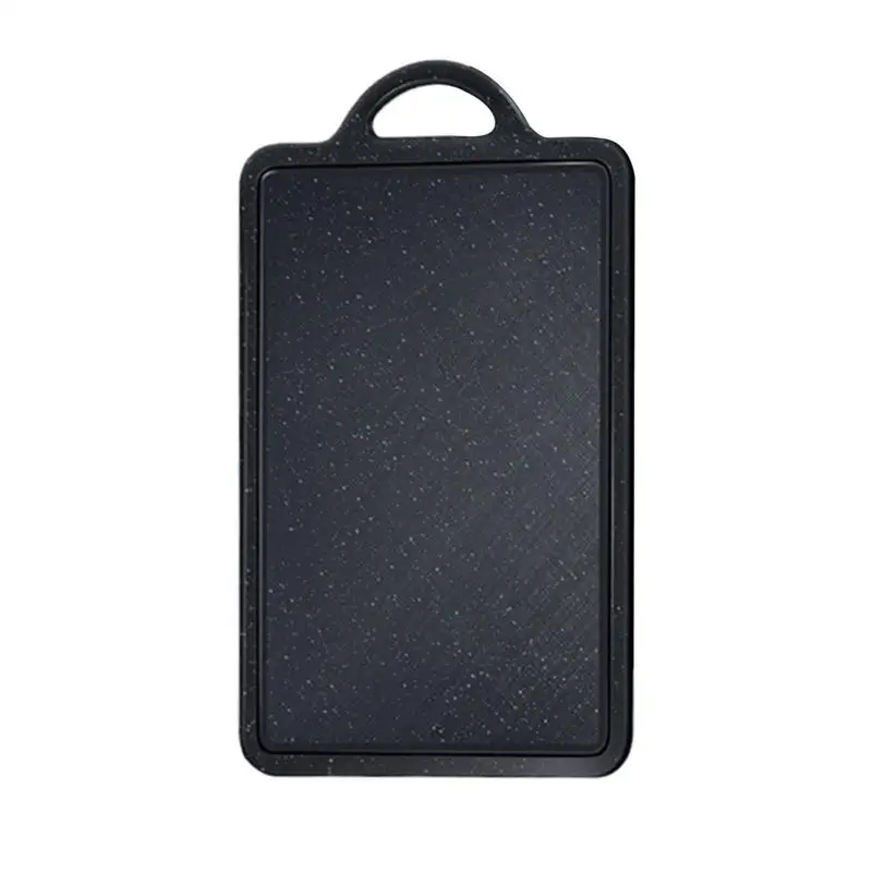 

Double-Sided Cutting Board 16x11inch Camping Food Grade Chopping Block 304 Stainless Thicken Non-Slip Classification PP Cutting