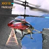 Portable Wind Resistant Alloy Remote Control Helicopter 2.4G Omnidirectional Flight Hover Night Lighting RC Drone Kids Gift Toy 5