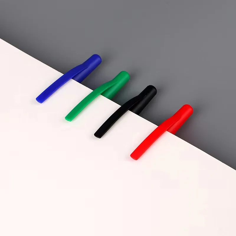 4 색 30Mm 긴 머리 마킹 펜 블랙 레드 블루 그린 잉크 목공 다목적 마킹 펜 방수 마킹 도구