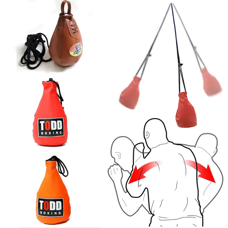 Boxing Pendulum Training Sandbag Dodge Dive Training Bag Home Gym Hanging Training Punching Bag Boxing Agility Workout Equipment