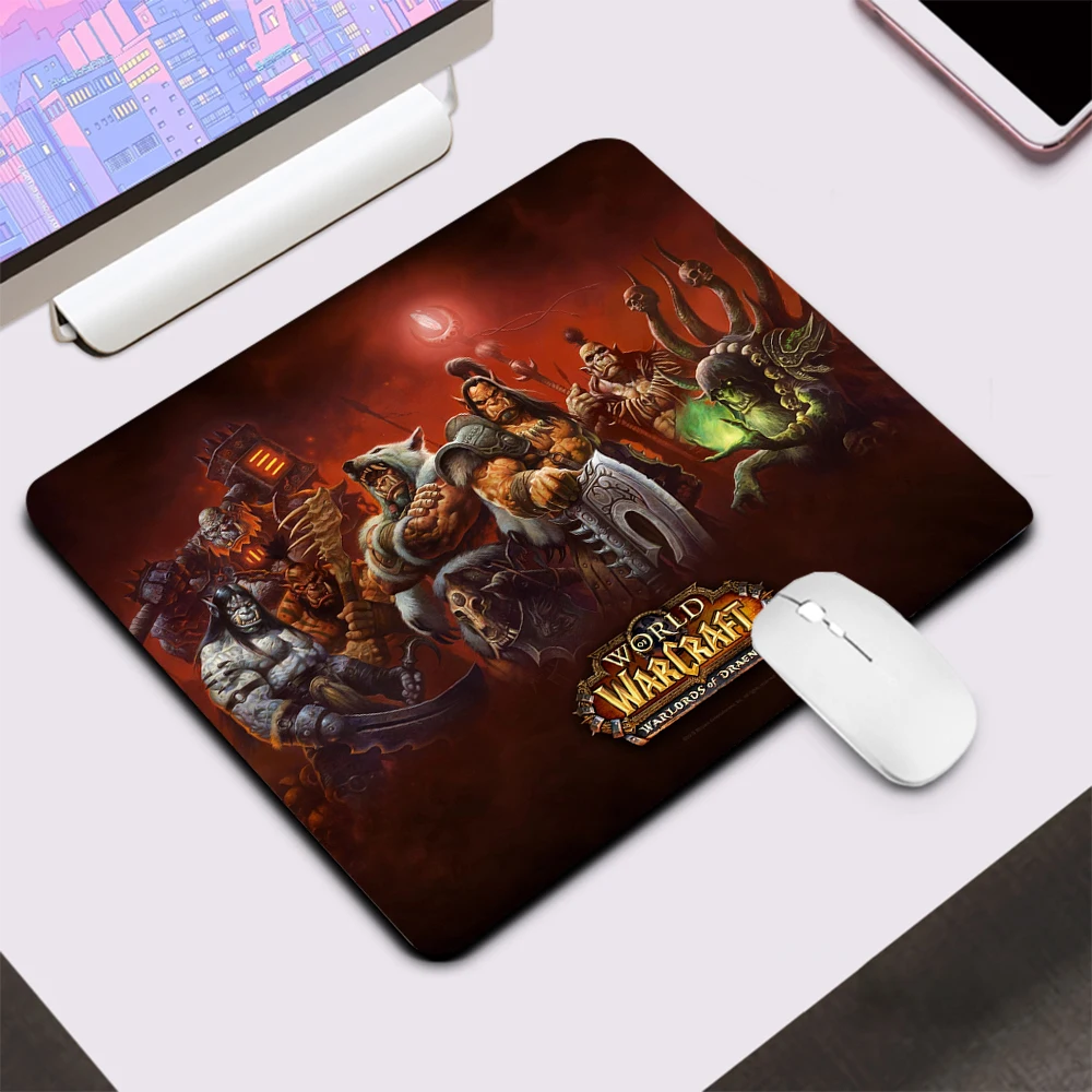 World Of Warcraft Small Gaming Mouse Pad Computer Office Mousepad Keyboard Pad Desk Mat Pc Gamer Mouse Mat Xxl Laptop Mausepad
