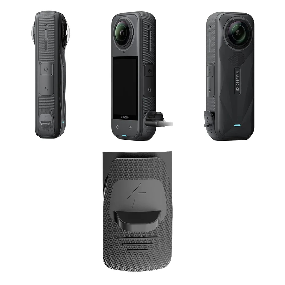 USB Charging Port Side Battery Cover Action Camera Outdoor Charging Port Waterproof Cover For Insta360 X5 Insta360 X5 ONE