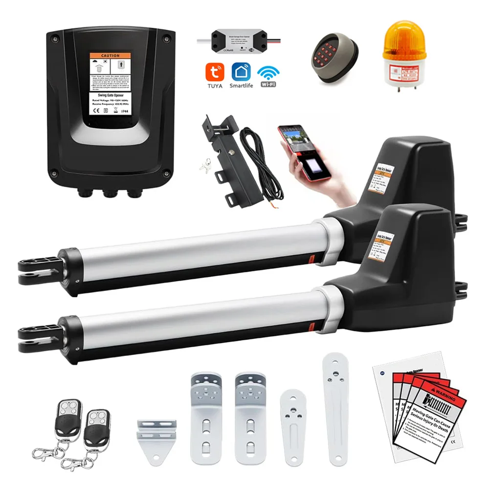 Heavy Duty LM602 Dual Swing Gate Opener Medium Duty Automatic Gate ...