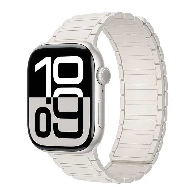 Magnetic Silicone Band for Apple Watch Ultra 3 2 49mm 46mm 42mm 45mm 44mm 40 41mm Strap IWatch Series 11 10 9 8 7 6 SE Bracelet - Image 31