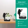 Flower Pot Astronaut Hydroponic Bottle Home Decoration Small Fish Tank Statue Vase Adornment 5