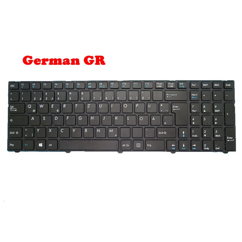 

Клавиатура для ноутбука Pegatron D17K D17S V150062UK1 0KN0-CN8GE11 0KN0-CNDDU11 0KN0-CNDUK11 German GR /UI