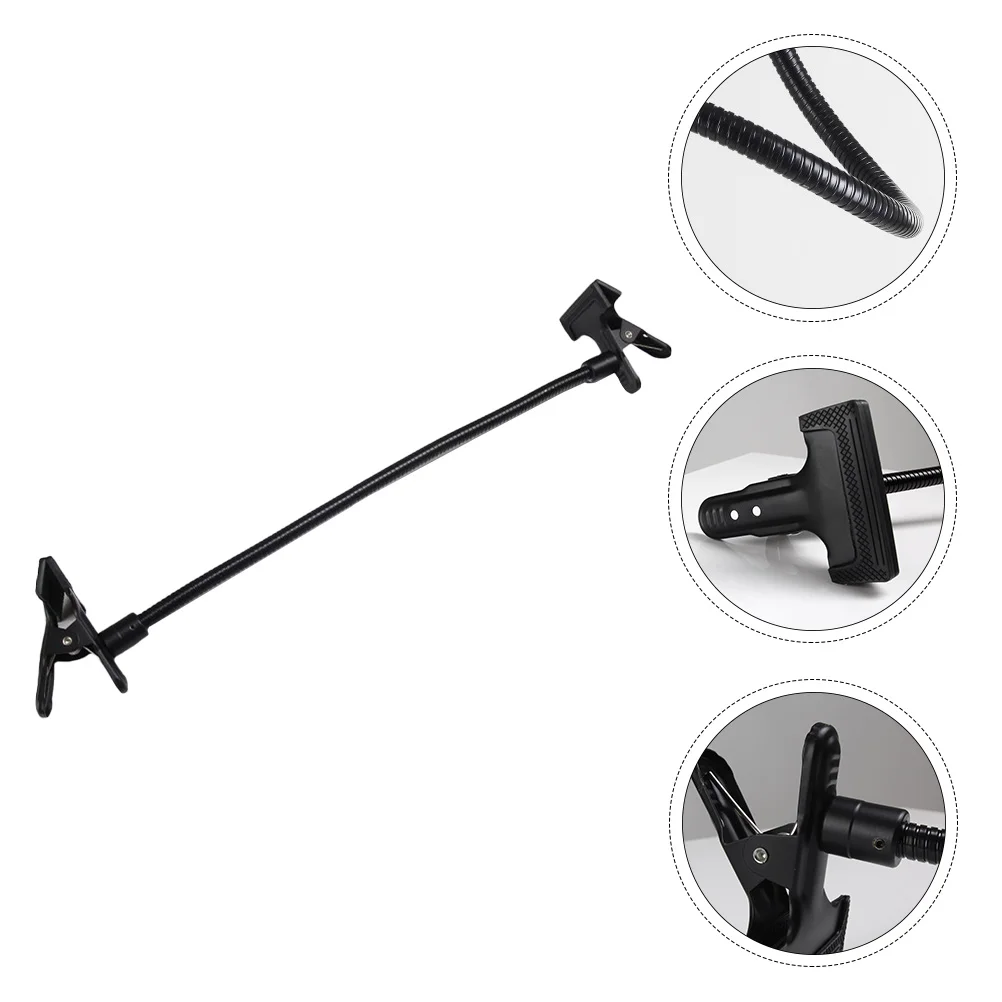 

Backdrop Clip With Gooseneck Tube Flexible Light Stand Clamp Lighting Clamp