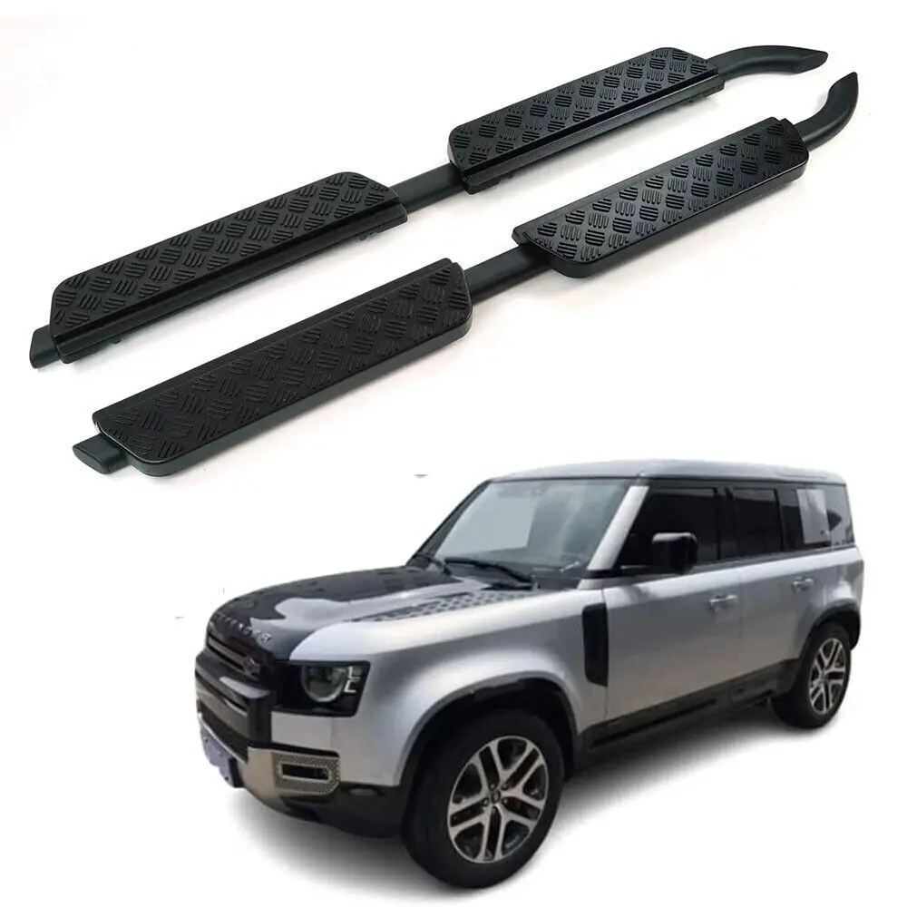 

Running Board Nerf Bar Side Step Fit for LR Land Rover Defender 110 4D 2020-2024