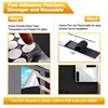 100% Blackout Curtain Removable Portable Travel Blocking Darkest Window Film Cloth Temporary DIY No Drill Blackout Curtains 3