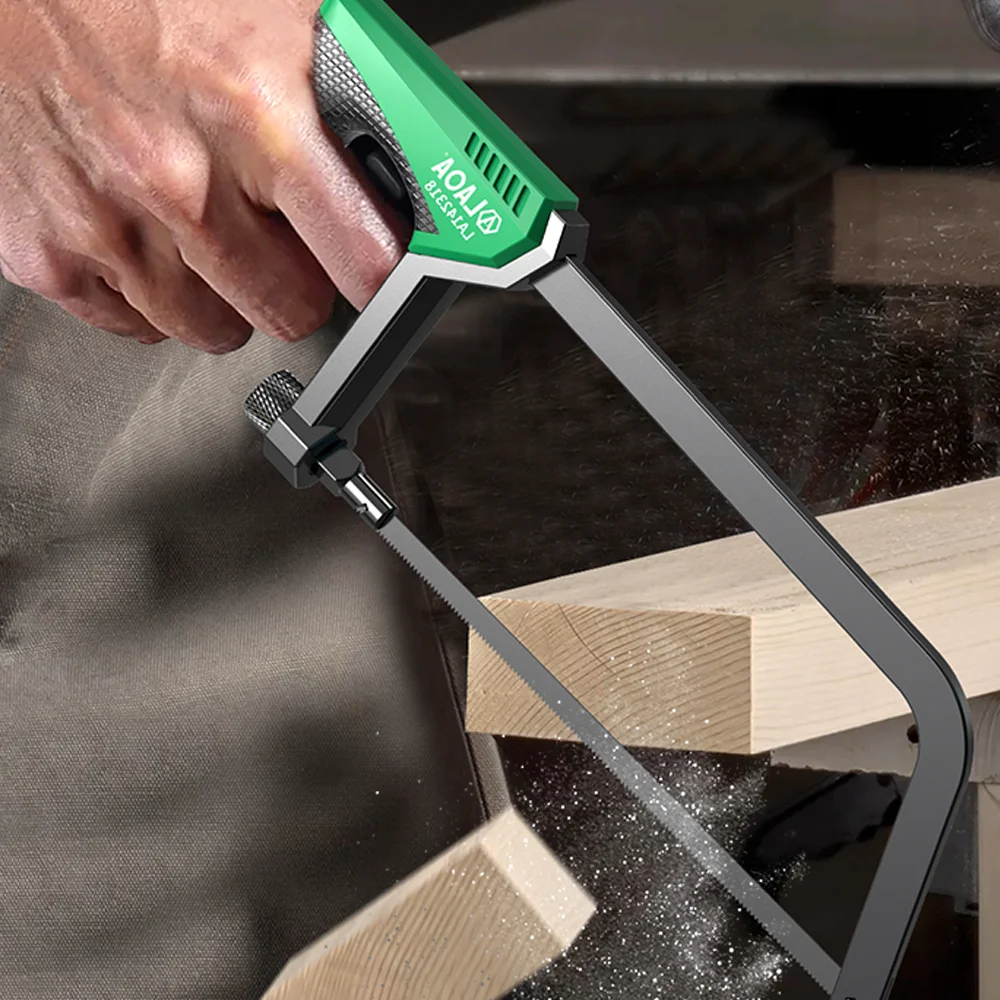 LAOA Mini Hand Saw Cutting Hacksaw Frame Small Hacksaw Household Small Handheld Woodworking 5