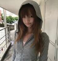 Tonngirls Y2k Japanese Hoodies Women Long Sleeve Striped Sweatshirt Streetwear American Striped Hoodies With Zipper E-girls - Image 3