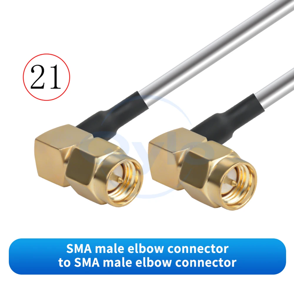 SMA auf SMA Stecker/Buchse Hochfrequenz-Kabelverbindung SFT50-2 Halbstarres HF-Kabel 0-18G SMA auf SMA Kabel (1 Stück) – Detail 22