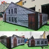 Fast Shipping 10x5m Full Printing Inflatable Haunted House Maze Tag With Roof for Halloween 3