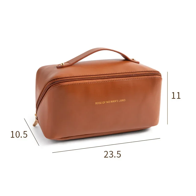 Makeup Bag For Women, Large Capacity, Portable, High-end Shell Pillow Bag, Travel Cosmetics, Washing And Storage