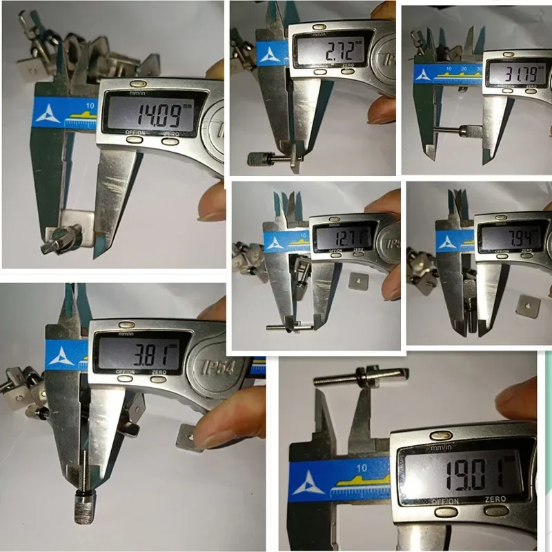 316 Stainless Steel Manual Tip Sup Center Fin Plate Long Board and Plate Smart Screw Longboard Fin Box M4 Screw Surf Fins