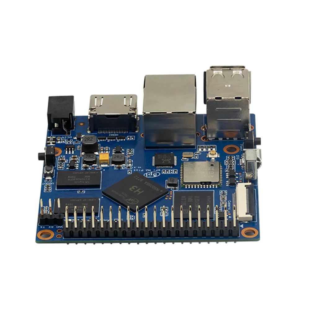 Banana Pi-m2 Plus Allwinner h3 Quad-core Cortex-a7 1gb Ddr3 8gb de Suporte Emmc Hdmi Wifi bt Csi Run Android Ubuntu Debian Banana - Imagem 3