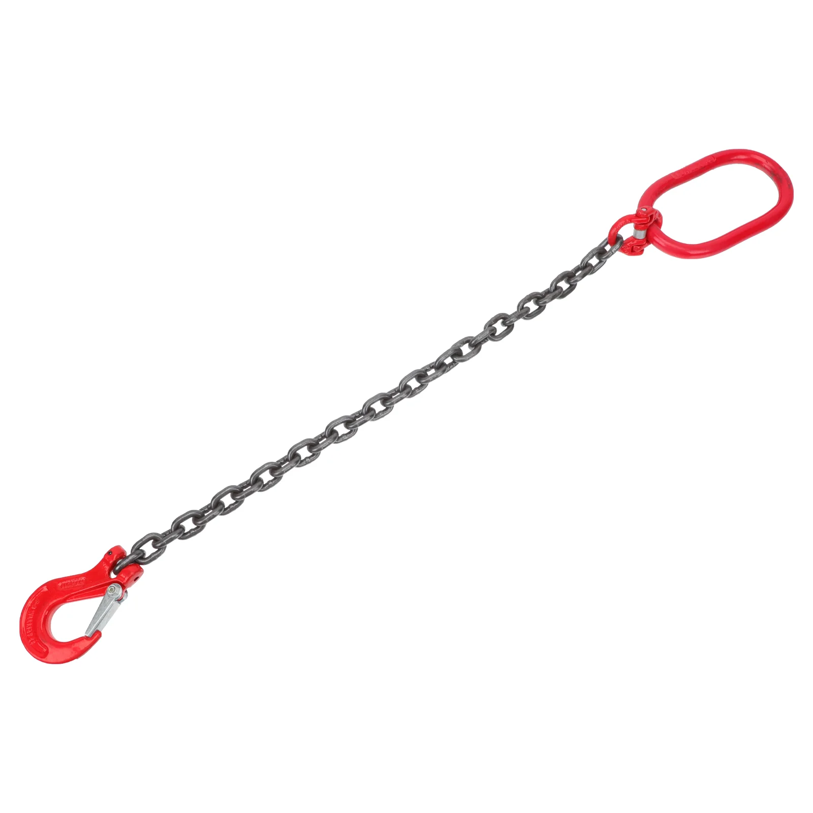 

Lifting Sling Chain with Grab Hook Single Leg Slings Professional Practical Heavy Duty