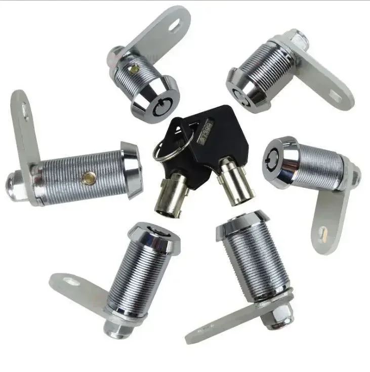 Tubular Cabinet Push Lock M19 M24 for Tool Box Showcase Locker Drawer ATM Game Vending Machine Rarelock JA47 G