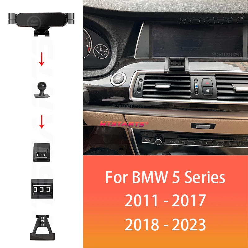 

Автомобильный держатель для телефона с GPS-навигацией для BMW серии 5-6 F07 G32 2011-2023, регулируемый вращающийся держатель для телефона, базовые аксессуары для интерьера