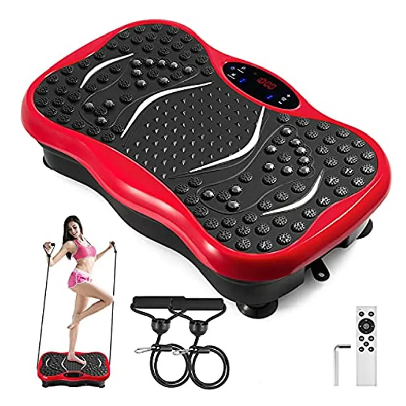 New Household Mini Mini Fat Rejection Machine Lazy Vibration Sports Reformer Load 120kg Bluetooth Function: 20-30 Meters