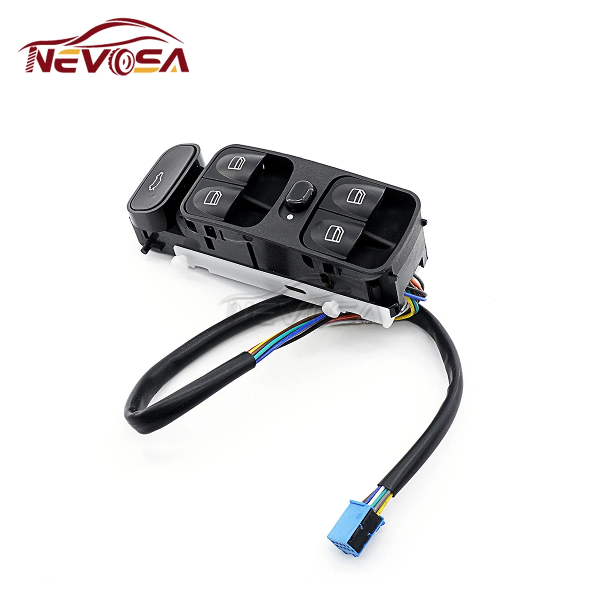 NEVOSA 메르세데스 파워 윈도우 스위치 제어 버튼, 자동차 교체 부품, A2098203410, 메르세데스 W209, CLK 320, CLK 500 03-09, EC, A2038200110
