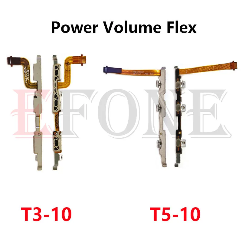 Botón De Volumen Y Encendido Cable Flexible Para Huawei MediaPad T5 - Accesorio Reparación, Pieza De Repuesto, Fácil De Instalar