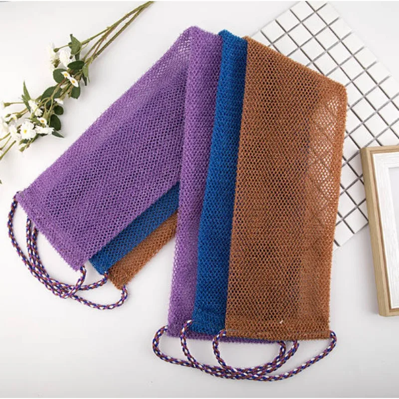 

1Pcs African Net Sponge Exfoliating Body Net Scrubbing Wash Net Washcloth Bathing Sponge Net Shower Cleaning Tools