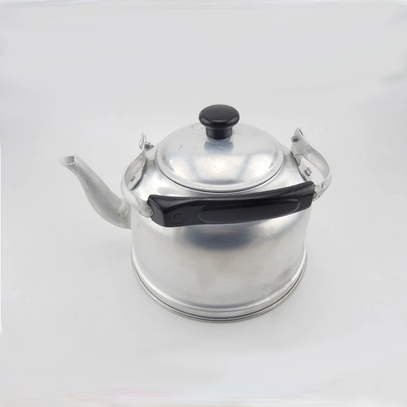 3L Thickened Pure Aluminum Whistle Tea Kettle Traditional Old-fashioned Large-capacity Aluminum Kettle