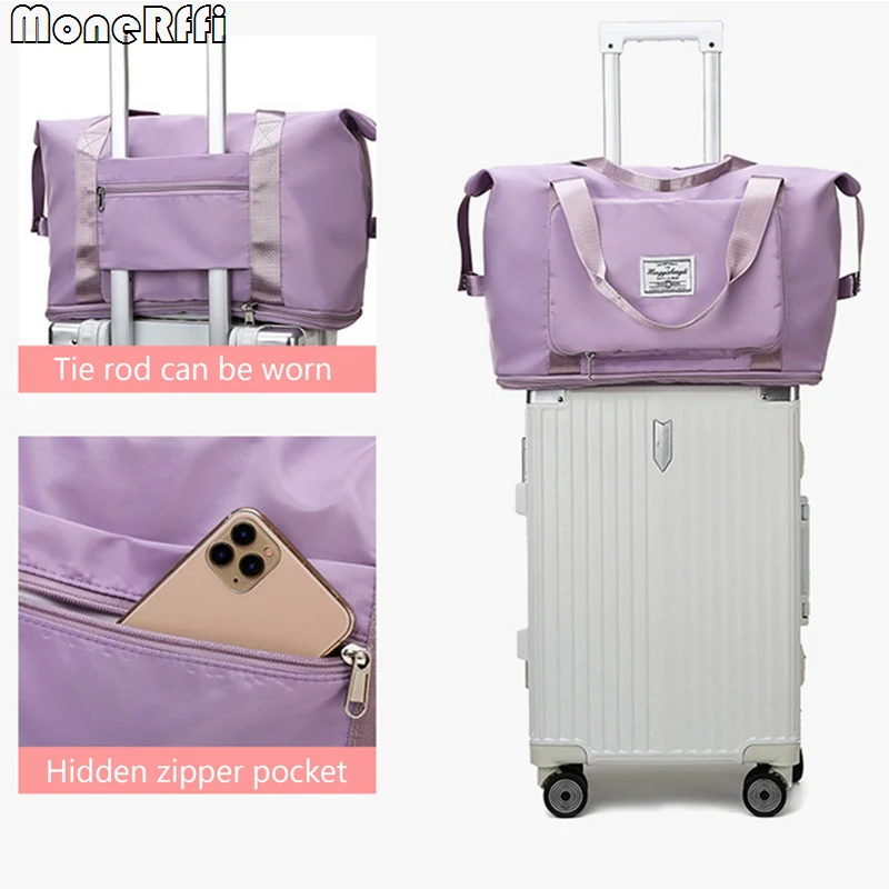 39L Large Capacity Travel Duffle Bags Handbag Travel Bags with Shoe  Compartment Waterproof Tote Travel Luggage Bags for Women - AliExpress