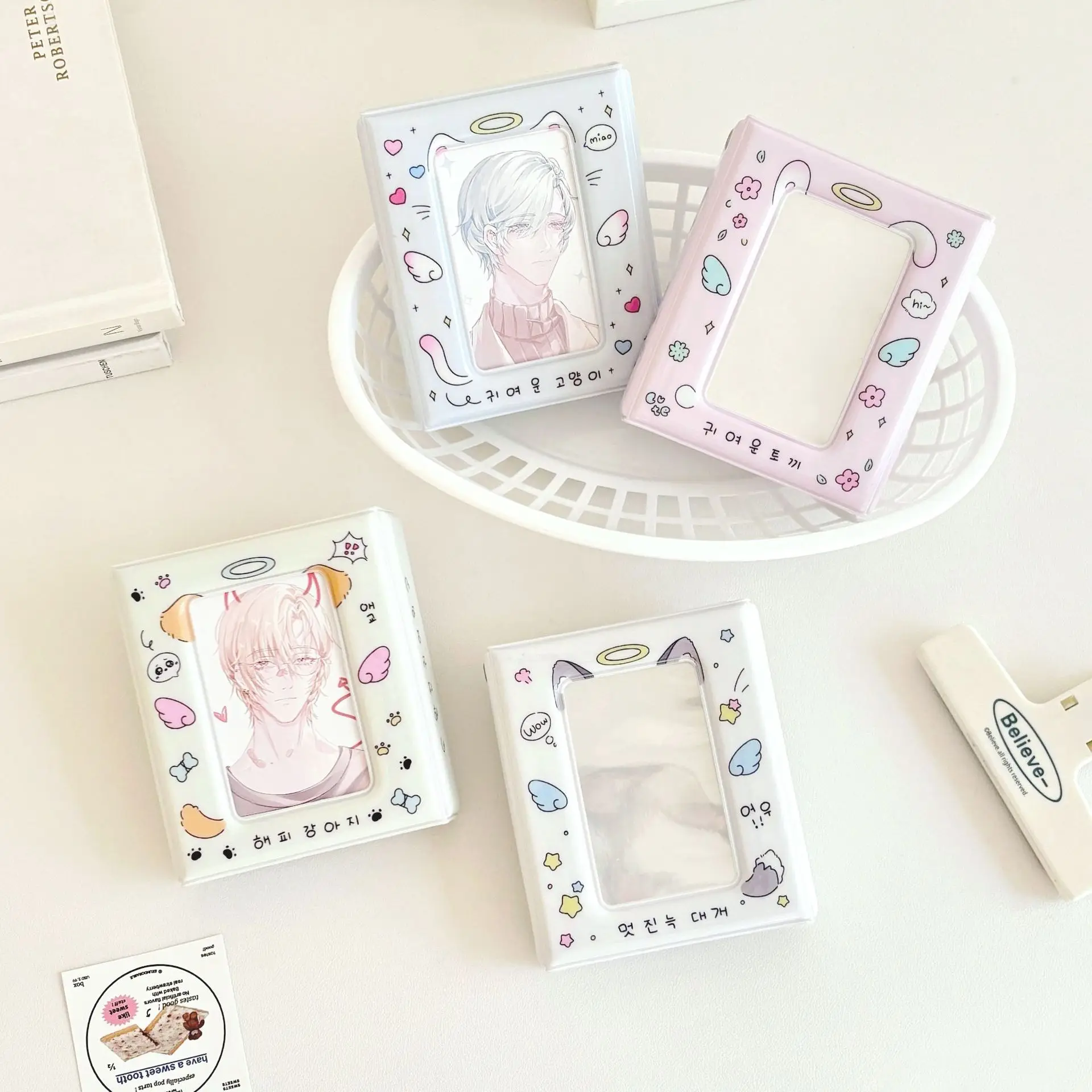 Photocard Binder Album,Mini Photo Album, suitable for Fujifilm Instax Mini Camera 5