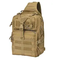 10L Shoulder Bag Hunter Molle Tactical Bag Large Capacity Backpack Travel Pack Crossbody Bag Outdoor Camping Hunting Bag Camo 2