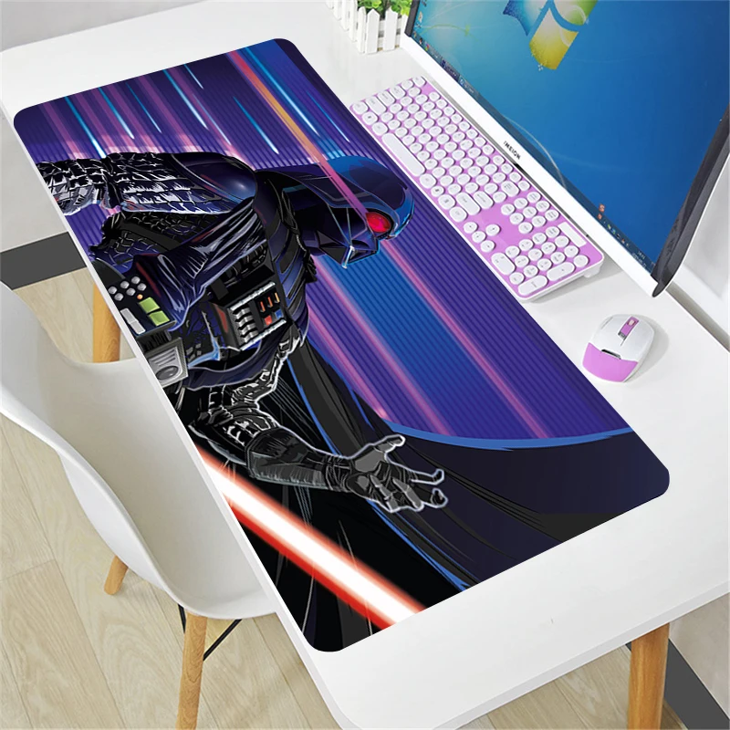 Anti-skid Gaming Mouse Pad Darth Vader Star Wars Pc Accessories Mousepad Xxl Mouse Mat Cool Computer Desk Accessories Game Mats