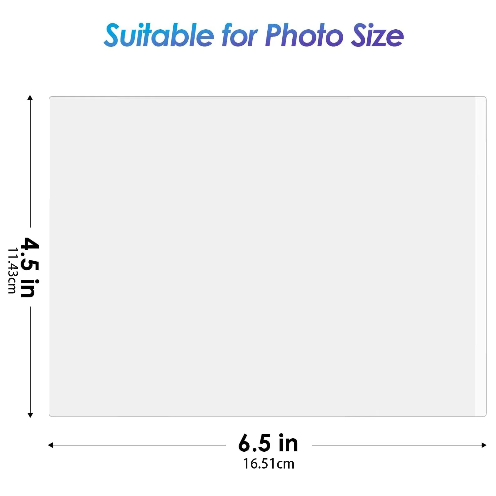 Self Adhesive Laminating Sheets 25 pcs 4.5 x 6.5 Inches 10 Mil Thickness