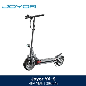 JOYOR Y6-S Monopattino elettrico per adulti, Batteria da 48V 18Ah, Autonomia di 60km, Pneumatici da 10", Velocità 25km/h