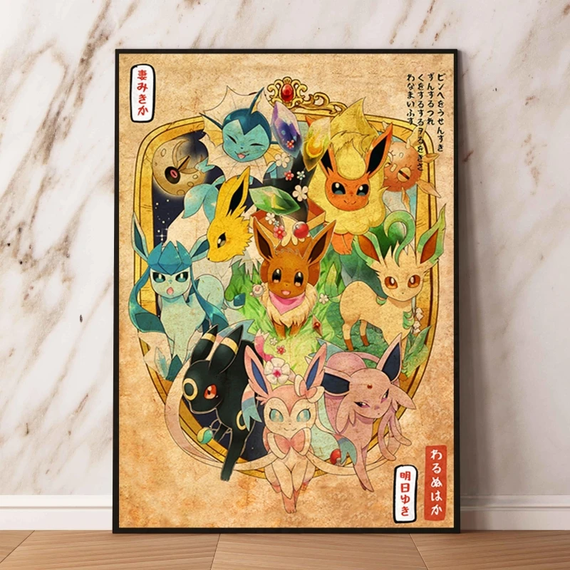 Eevee Evolution, Pokémon Poster