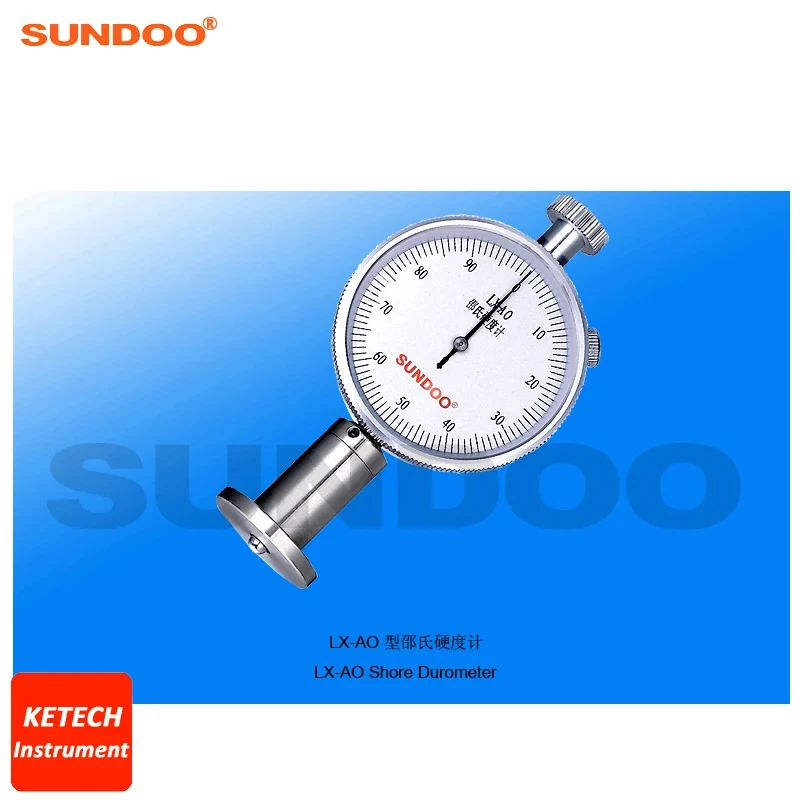 Analog Portable Rubber Sponge Shore Durometer Sundoo LX-AO