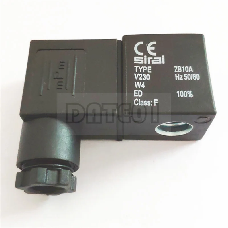 

Italy SIRAI Solenoid Valve Coil L182B01 Type ZB10A V24 W5.5 V230 W4