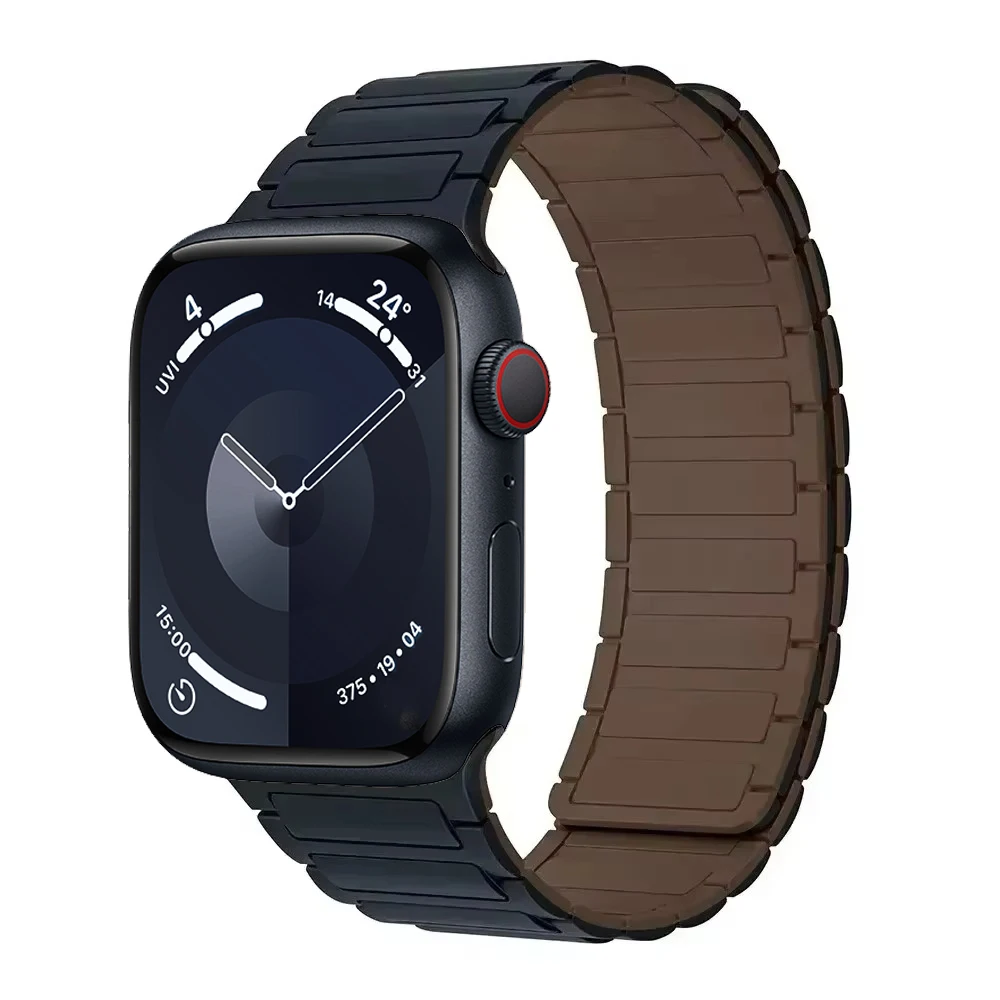 Premium Sports Silicone Magnetic Watch Strap Bracelet