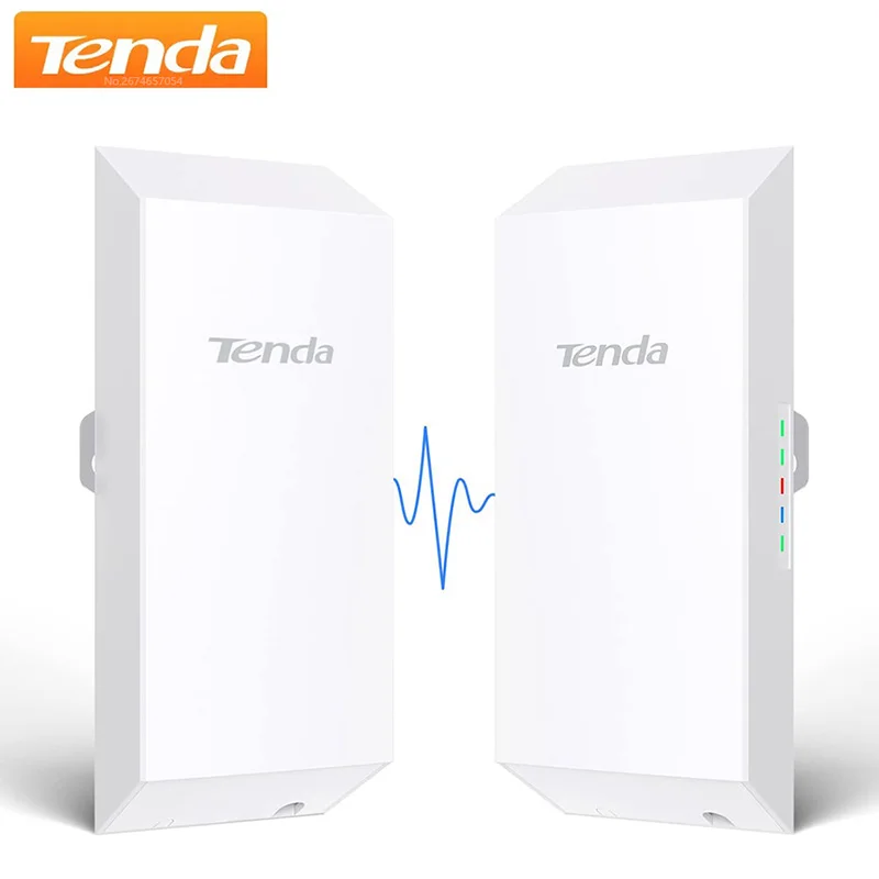 thumbnail image 1 of Punto de acceso para exteriores Tenda O1 de 300 Mbps, enrutador de gestión inteligente de largo alcance, puente inalámbrico PoE de 2,4 GHz, transmisión de 8 dBi, resistente al agua, 1 of 5