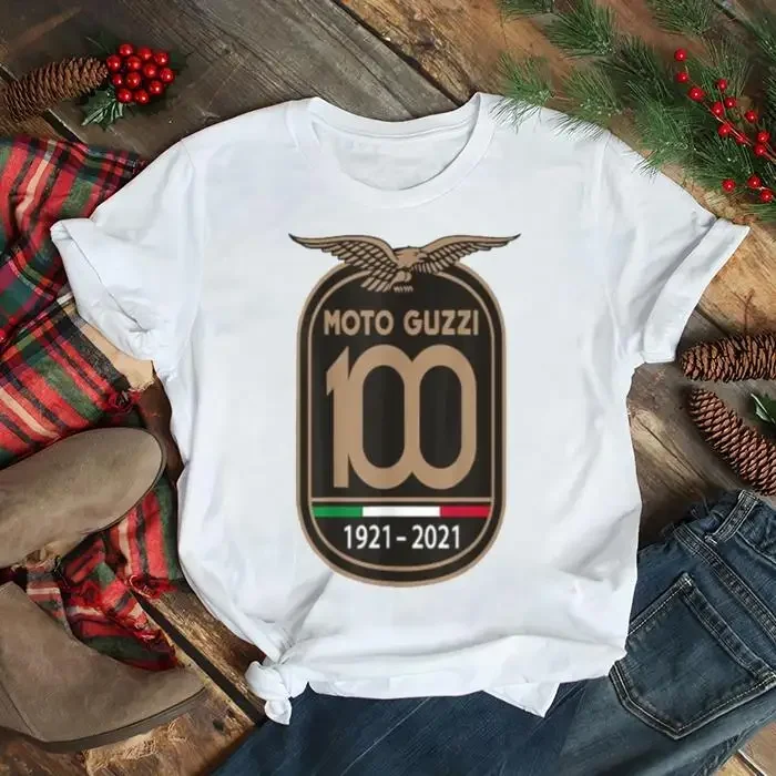 Anniversario 100Th Motos Guzzi 1921 2021 T Shirt