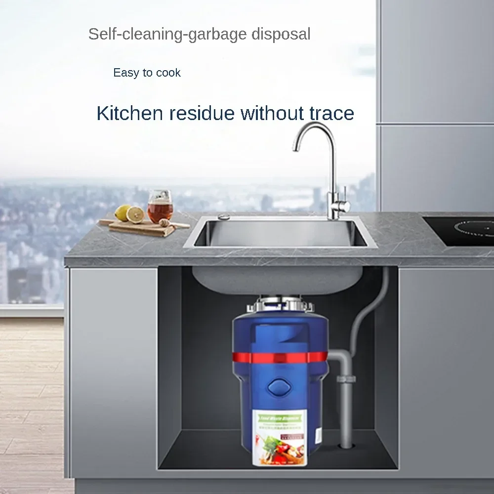 2024 Home Appliances Waste Disposer Sink Sewer Kitchen Waste Underfloor Food Shredder Kitchen Waste Shredder Household Kitchen 3