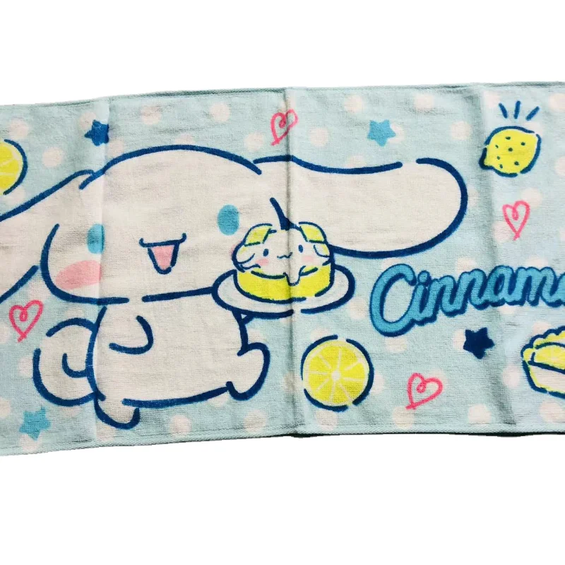 

Sanrio anime cartoon children's towel adult face towel student face towel pure cotton absorbent wipe face sports towel wholesale