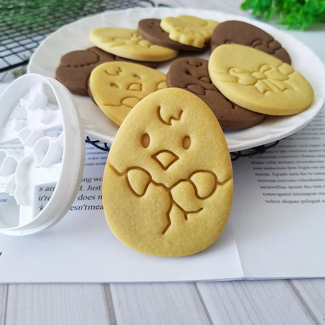 Easter Egg Cookie Cutter Pastry Fondant Dough Biscuit, Fondant Cutter, Clay Cutter