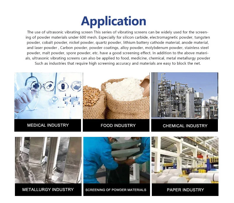 Description Picture 4 of item33KHz 100Watt Built-In Ultrasonic Vibration Transducer For Flour Impurity Removal Vibration Screen Sieve Machine