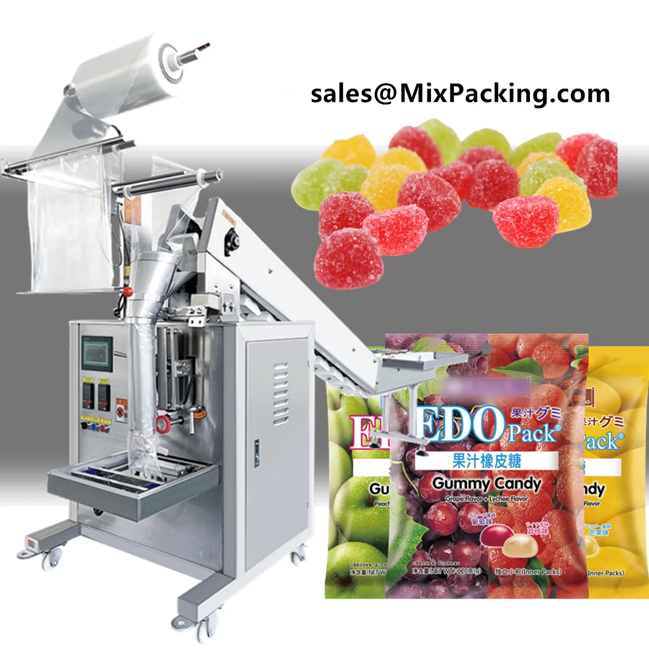 Potato Chips Snacks Dried Fruit Puffed Food Chain Bucket Packaging Machine