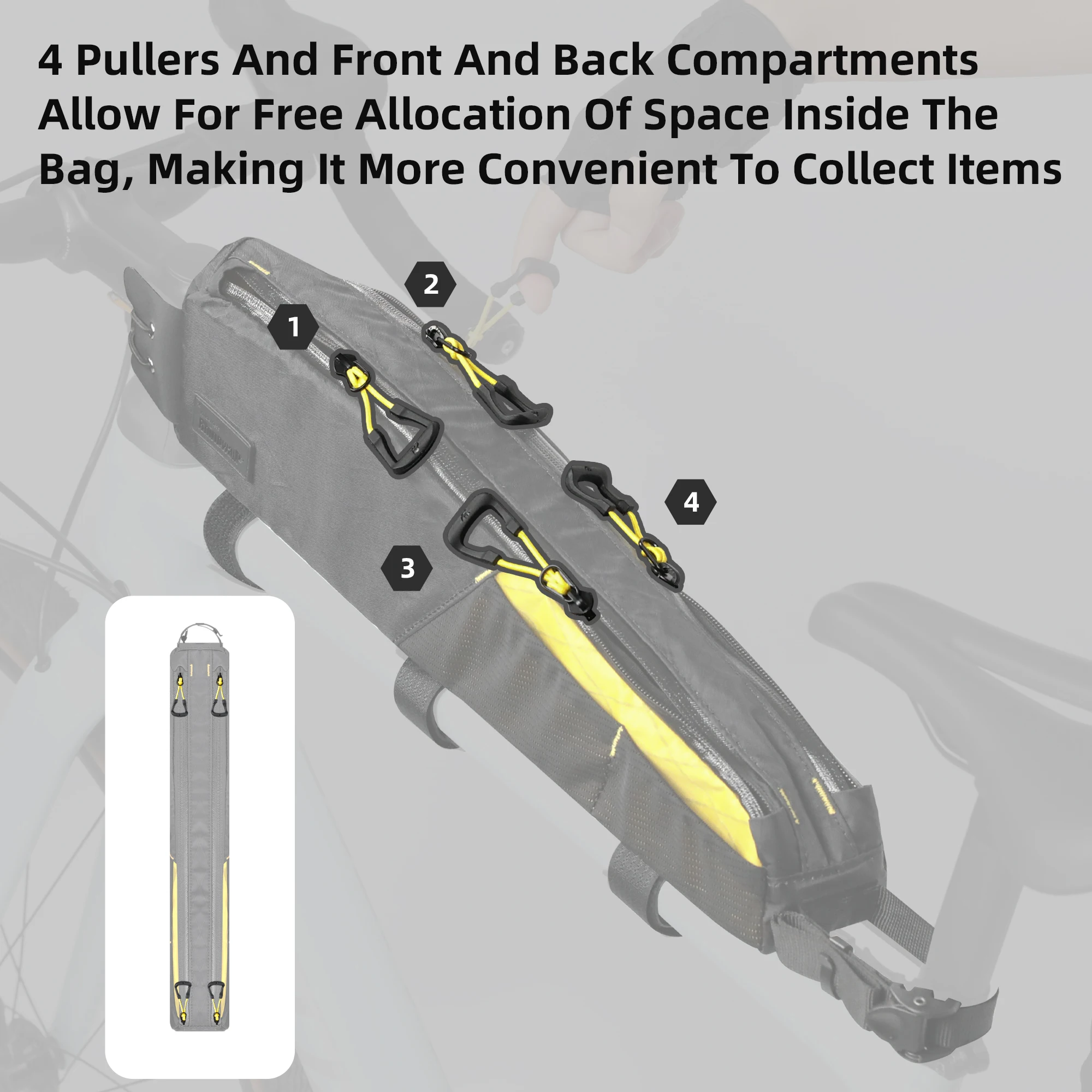 Rhinowalk Bike Top Tube Bag 6