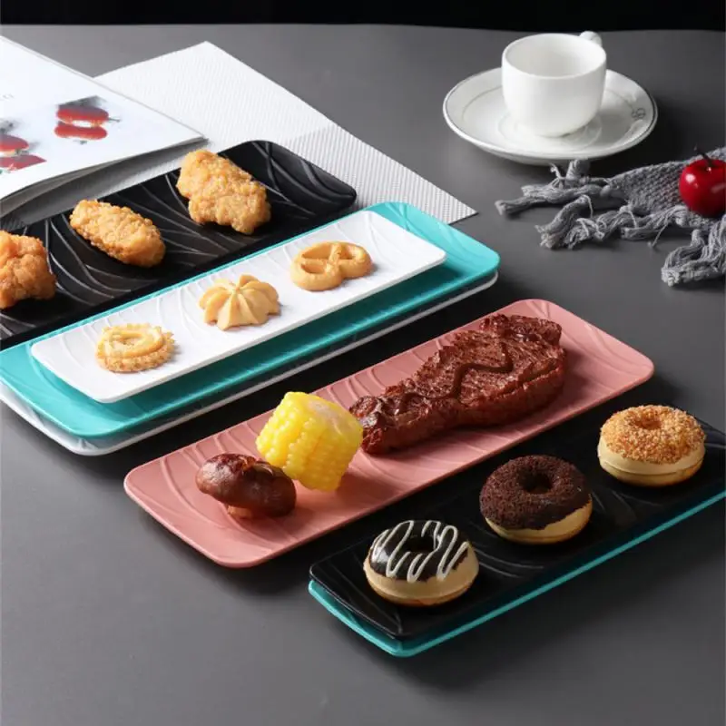 Japanese-style Sushi Plate Elegant Design Versatile Serving Essentials Dessert Serving Dish glass meal plate