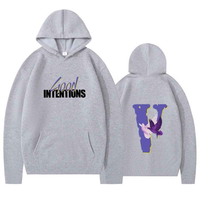 Pullover Hoodie Nav Purple Vlone Hoodie Nav X Vlone Good