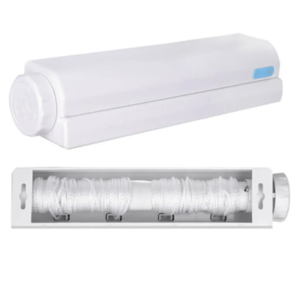 Spring Automatic Retractable Laundry Hanger Wall Mounted Clothes Line Clothes Drying Rack Clothesline Laundry Rope 3