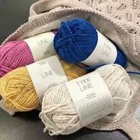 1*50g ball Sandnes Garn Tykk Line Yarn DIY Craft Handknitting Yarn Mid Thick Crochet Yarn 1